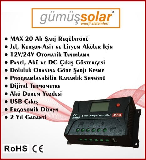 PVM Şarj Kontrol Cihazları